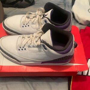 Court purple retro 3s